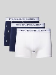 Obcisłe bokserki z elastycznym paskiem z logo w zestawie 3 szt. od Polo Ralph Lauren Underwear - 11