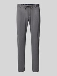 Tapered Fit Bundfaltenhose mit Tunnelzug Modell 'Cross-1' von Baldessarini - 42