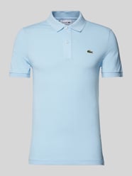 Slim Fit Poloshirt mit Label-Badge Modell 'CORE' von Lacoste Blau - 9