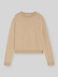 Sweter z dzianiny o kroju relaxed fit z mieszanki żywej wełny i kaszmiru model ‘FEDDY’ od BOSS - 11