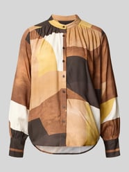 Regular Fit Bluse aus Viskose im Allover-Look von Emily Van den Bergh - 47
