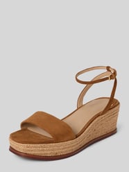 Wedges aus Leder mit Logo-Detail Modell 'LEONA' von Lauren Ralph Lauren - 26