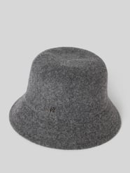 Hoed van wolmix met brede rand van Loevenich - 20