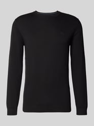 Regular Fit Strickpullover aus reiner Baumwolle mit Rundhalsausschnitt von Tom Tailor - 4