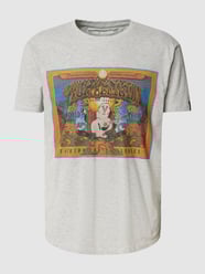 T-Shirt mit Logo-Print Modell 'ETHNIC' von True Religion Grau - 9