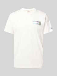 T-shirt met motief- en statementstitching, model 'OVERDRINK' van MC2 Saint Barth - 31