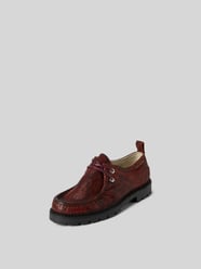 Schnürschuhe aus echtem Leder von Duke & Dexter Bordeaux - 18