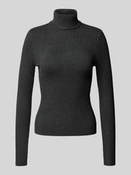 Sweter z dzianiny z golfem model ‘KAROL’ od Only - 9