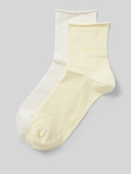 Socken in Ripp-Optik im 2er-Pack von CK Calvin Klein - 5