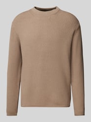 Gebreide pullover met ronde hals, model 'LEANDO' van Drykorn - 23