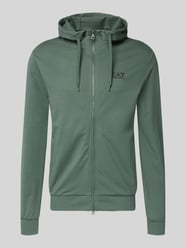 Slim Fit Sweatjacke mit Kapuze von EA7 Emporio Armani - 7
