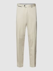 Stoffen broek met steekzakken, model 'PEAKER' van Hiltl Beige - 15