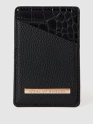 Kartenetui mit Label-Detail von Ideal of Sweden Schwarz - 28