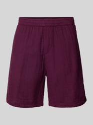 Regular fit korte broek met elastische band van REVIEW - 2