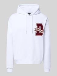 Relaxed Fit Hoodie aus reiner Baumwolle mit Logo-Patch von Dsquared2 Ready to Wear - 9