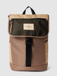 Rucksack mit Kontrast-Details von Calvin Klein Jeans Beige - 6