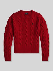 Kaschmirpullover mit Zopfmuster von Polo Ralph Lauren - 1