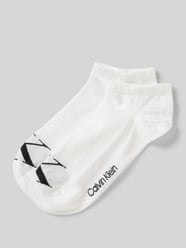 Socken mit Label-Schriftzug im 2er-Pack von Calvin Klein Jeans Weiß - 43