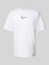 T-Shirt mit Label-Stitching von Karl Kani - 8