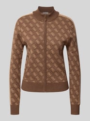 Strickjacke mit Logo-Muster Modell 'ANEIRA 4G' von GUESS Activewear - 15