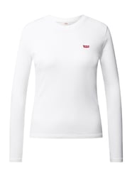 Longsleeve mit Logo-Aufnäher von Levi's® Weiß - 12