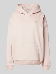 Hoodie met labelpatch van Calvin Klein Jeans Roze - 17