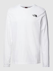 Bluzka z długim rękawem i nadrukiem z logo od The North Face Biały - 44