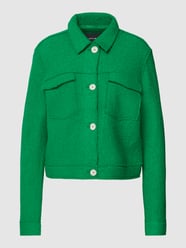 Wolljacke mit Umlegekragen Modell 'Janise' von Opus Grün - 4