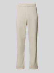 Straight Fit Sweatpants aus Baumwoll-Mix Modell 'ICONS' von Champion Beige - 17