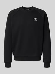 Regular fit sweatshirt van katoenmix van adidas Originals - 7