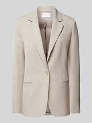 Blazer mit Reverskragen von Jake*s Collection Beige - 3