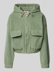 Kurtka sztruksowa o kroju comfort fit z mieszanki bawełny model ‘KENZIE’ od Only - 16