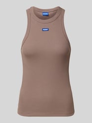 Tanktop mit Label-Badge Modell 'Easy' von Hugo Blue Beige - 41