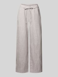 Leinenhose mit Bindegürtel Modell 'Chiara Belt' von MAC - 38