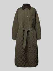 Comfort fit gewatteerde lange jas met kamelenhaar, model 'COCCOLE' van Weekend Max Mara - 19