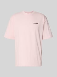 Oversized T-Shirt mit Label-Detail Modell 'Bovec' von PEGADOR - 36