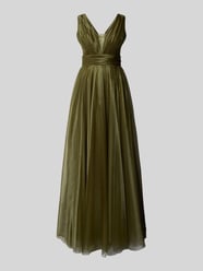 Abendkleid mit V-Ausschnitt von TROYDEN COLLECTION - 1