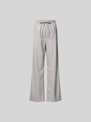 Relaxed Fit Stoffhose in Leder-Optik von Nanushka - 44