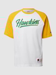 T-Shirt mit Statement-Print von CHAMPION Weiß - 28