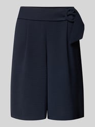 straight fit bermuda met siersluiting van zero - 43