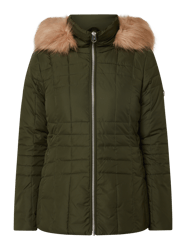 Steppjacke mit Webpelz von CK Calvin Klein Grün - 20