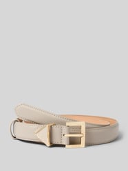Gürtel in Leder-Optik mit Logo-Applikation Modell 'Noelle' von GUESS Beige - 3
