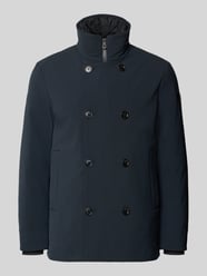 kurtka o kroju regular fit z zapięciem na guzik model 'MILITAO' od Peuterey - 21