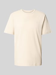 Regular fit T-shirt van puur katoen van Tom Tailor Beige - 17
