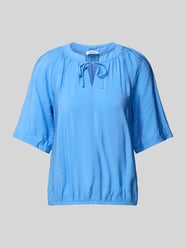Relaxed-fit blouseshirt van viscosemix van s.Oliver RED LABEL - 5