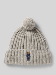 Wollmütze mit Motiv-Stitching Modell 'DENIM BEAR' von Polo Ralph Lauren - 11