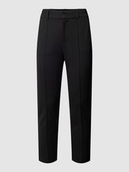 Bundfaltenhose mit Stretch-Anteil Modell 'POPTRASH' von Only Schwarz - 38