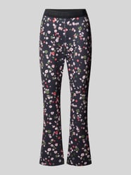 Legginsy o rozkloszowanym kroju w skróconym kroju od Marc Cain - 4