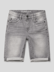 Jeansshorts mit Label-Details von Garcia Grau - 30