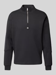 Bluza o kroju relaxed fit z mieszanki bawełny model ‘DANOVOTOP’ od HUGO - 9